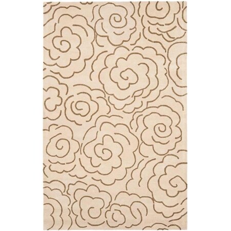 Safavieh 9 x 12 ft. Soho Hand Tufted Large Rectangle Area Rug, Beige and Multicolor SOH812E-9